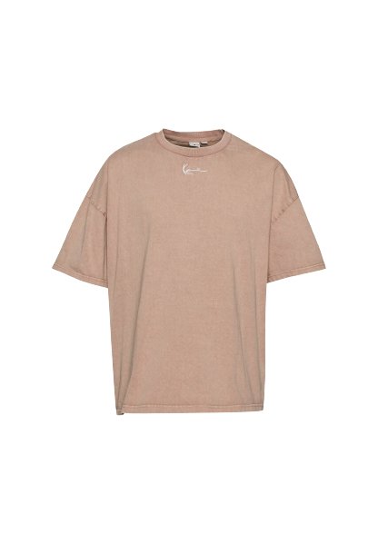 Small Signature Heavy Jersey Washed Boxy Tee - Highlife Store